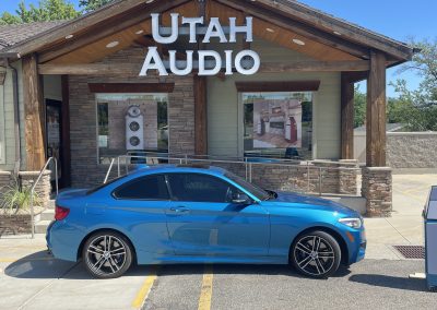 BMW, BMW M240, Long Beach Blue, Utah Audio, Wilson Audio SashaV